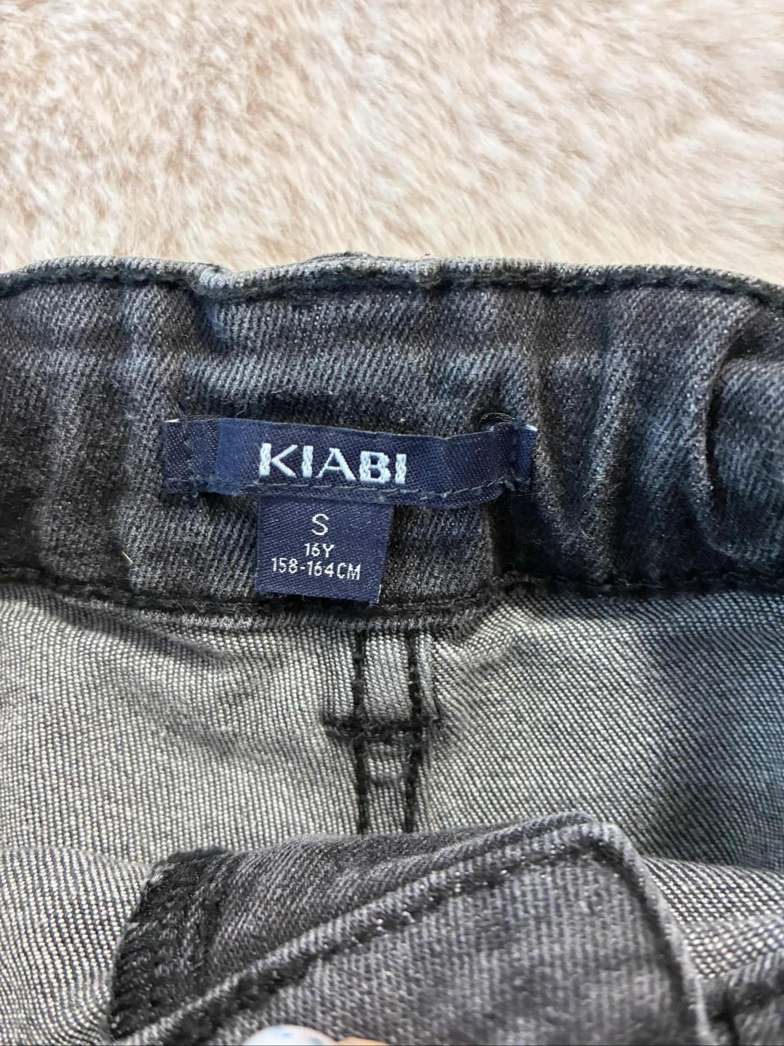 Short de Jean Gris Deslavado - Kiabi (S) 16 años – photo 2